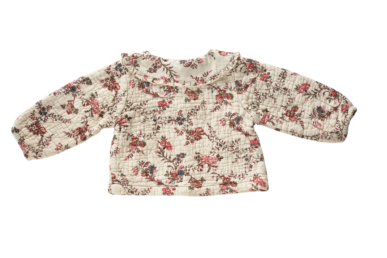 Emile et Ida Floral Quilted Jacket