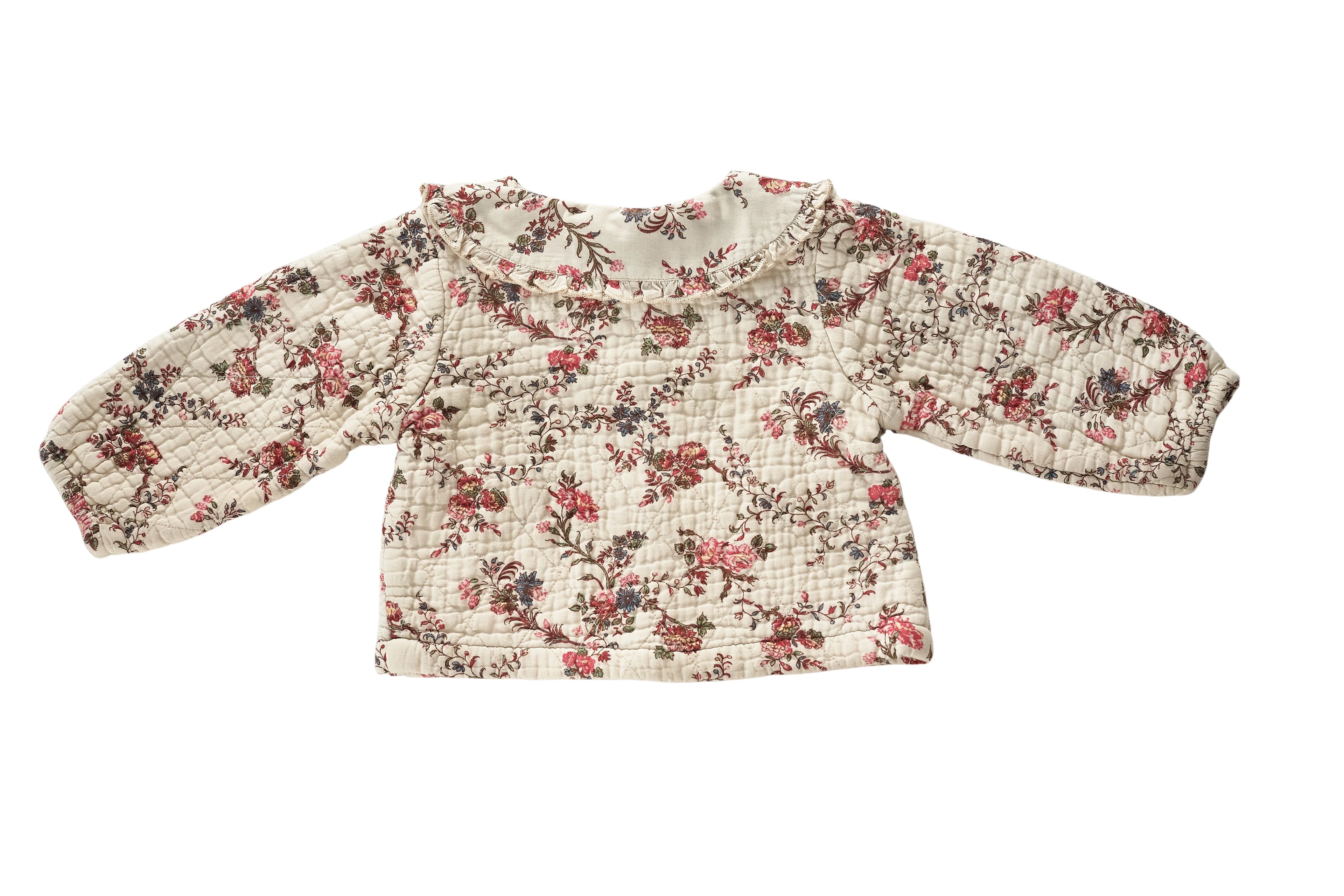 Emile et Ida Floral Quilted Jacket