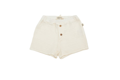 Cozmo Ivory Morning Linen Shorts, NEW with tag