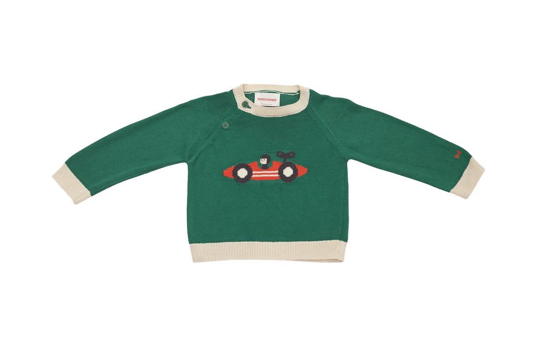 Bobo Choses Racing Dreams Knit Sweater