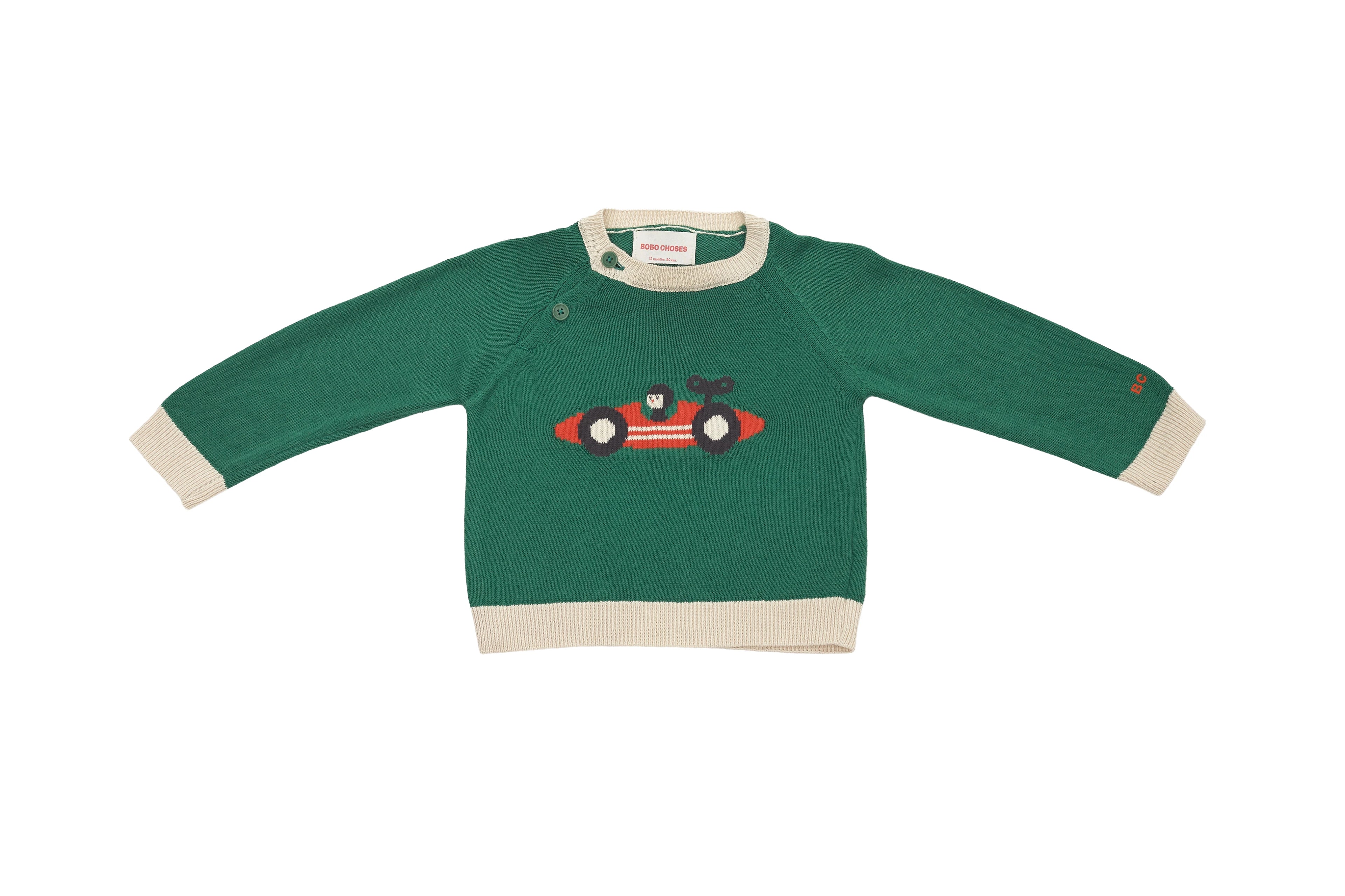 Bobo Choses Racing Dreams Knit Sweater