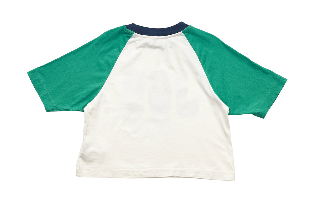 Bobo Choses Green Sleeve Joy Graphic Tee