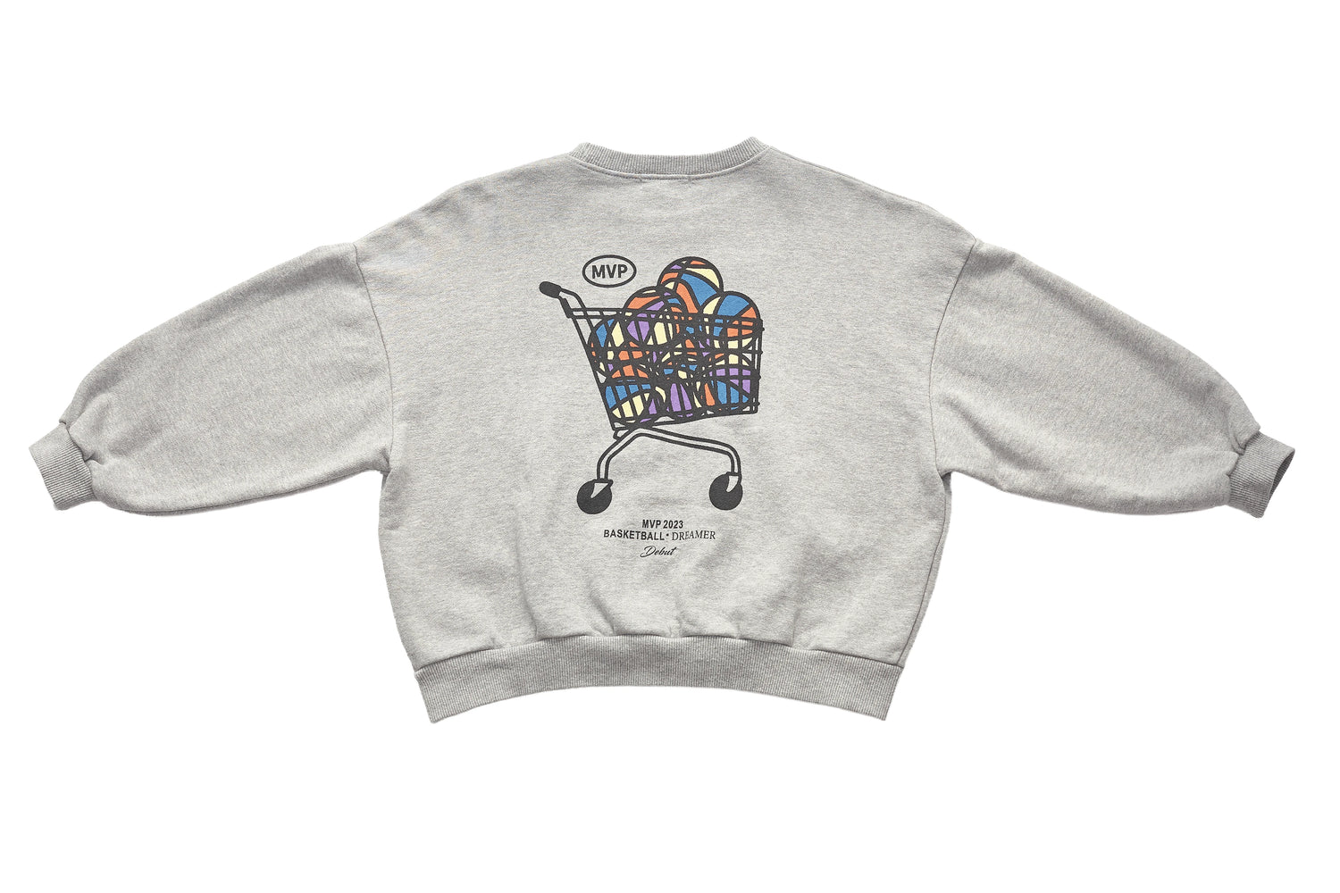 Dore Dore Basketball Dreamer Oversized Sweatshirt