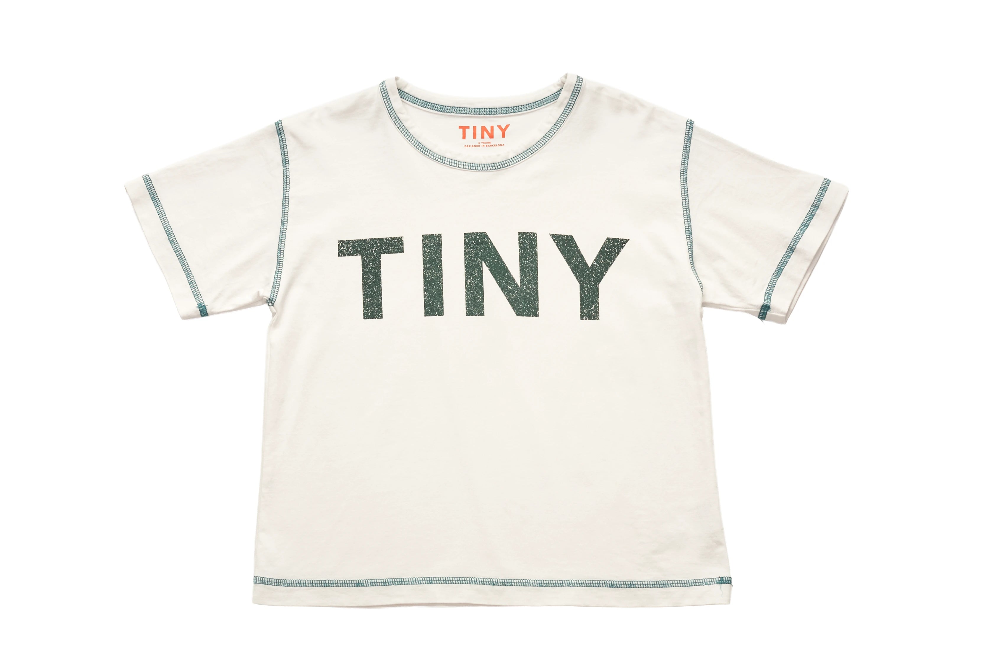 Tinycottons TINY Graphic Tee in Cream