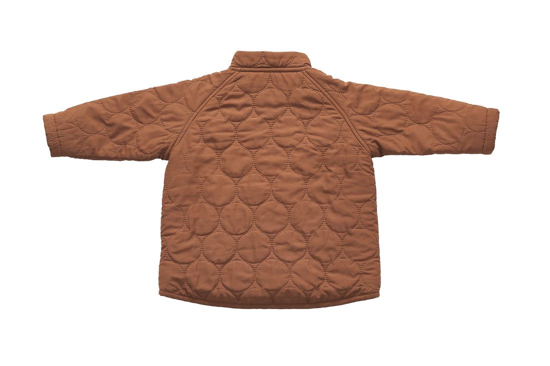 Konges Sløjd Cinnamon Circle Quilt Zip Jacket