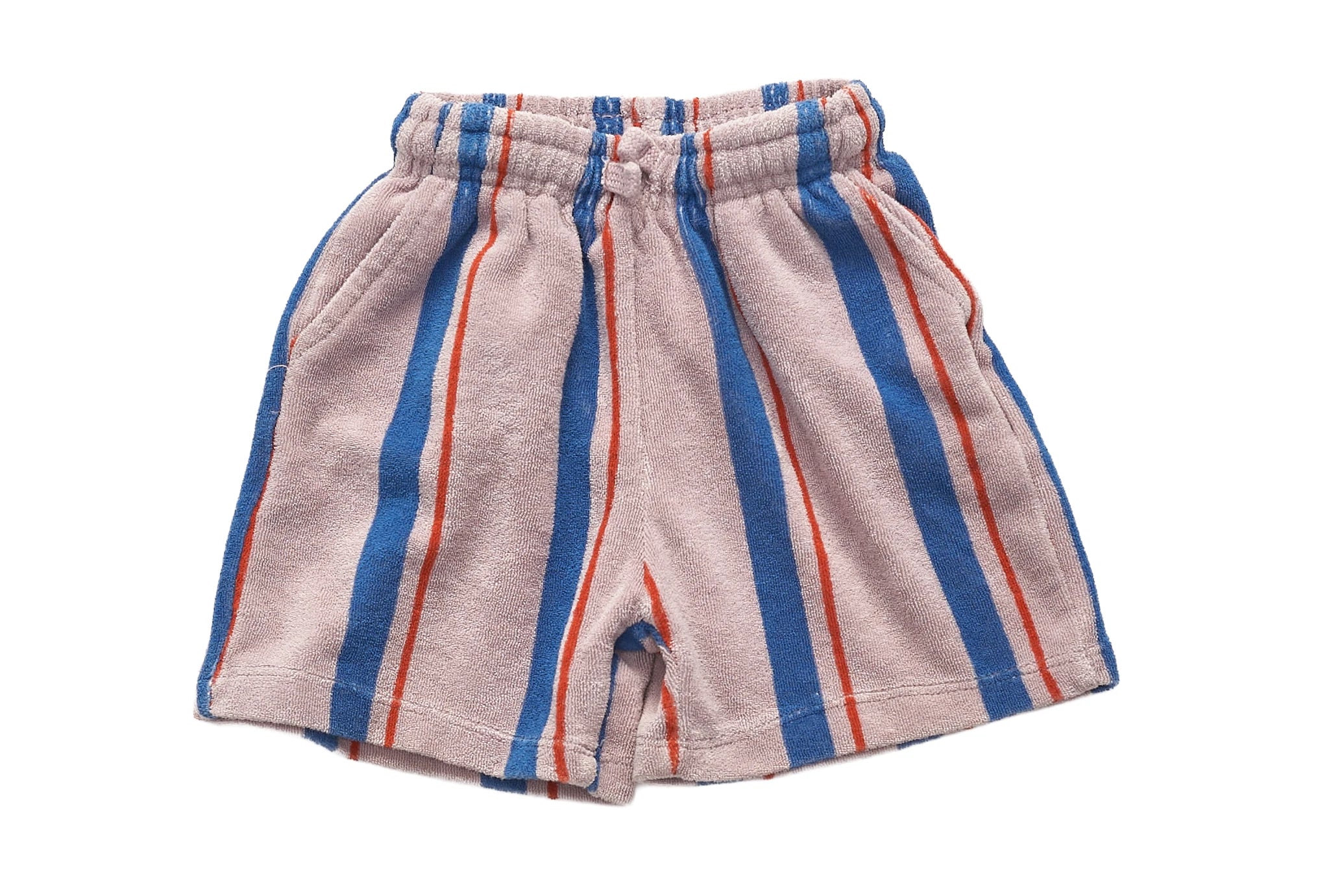 Zara Poolside Stripe Terry Shorts