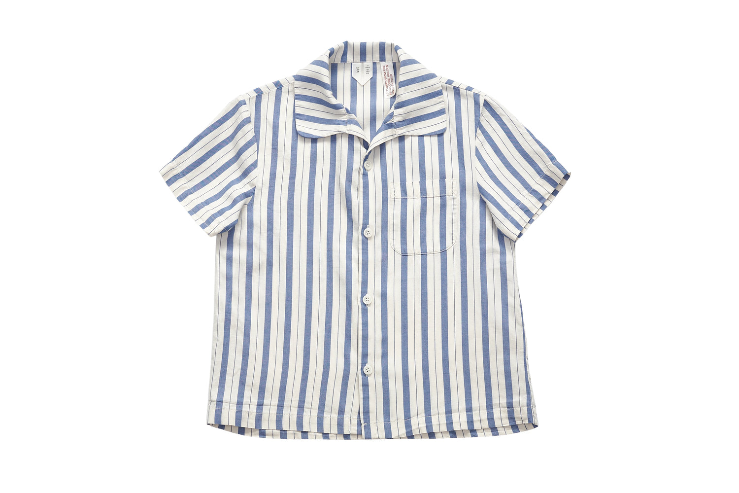 Arket Riviera Stripe Short-Sleeve Shirt