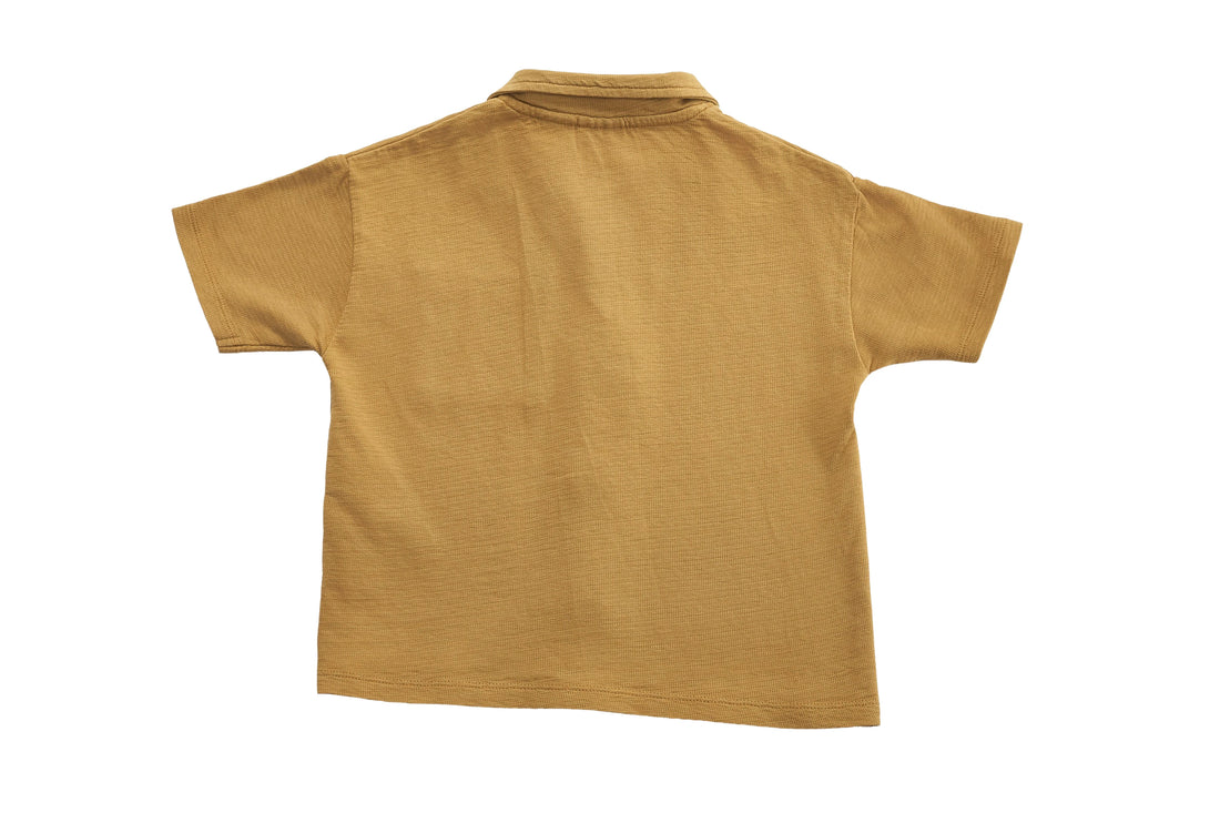 Zara Honey Short-Sleeve Shirt