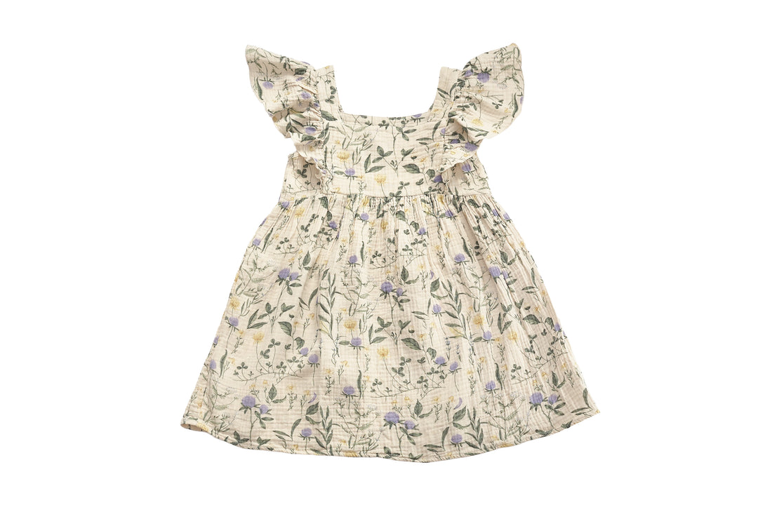 Fliink Wild Garden Muslin Sun Dress