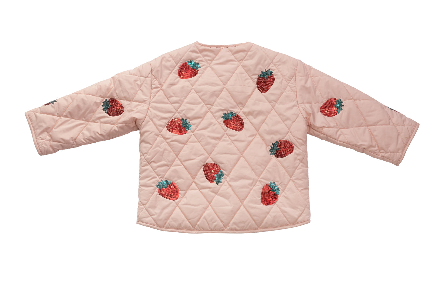 Konges Sløjd Flora Strawberry Quilted Jacket