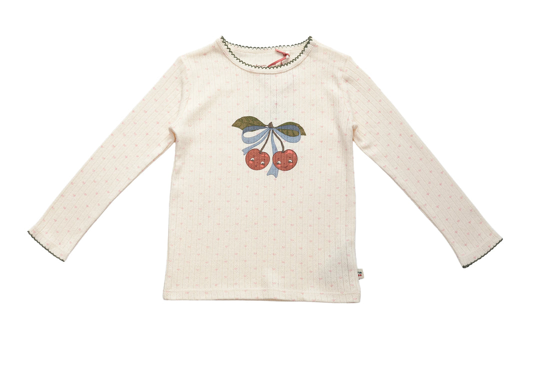 Konges Sløjd Happy Cherry LongSleeve Top, NEW with tag