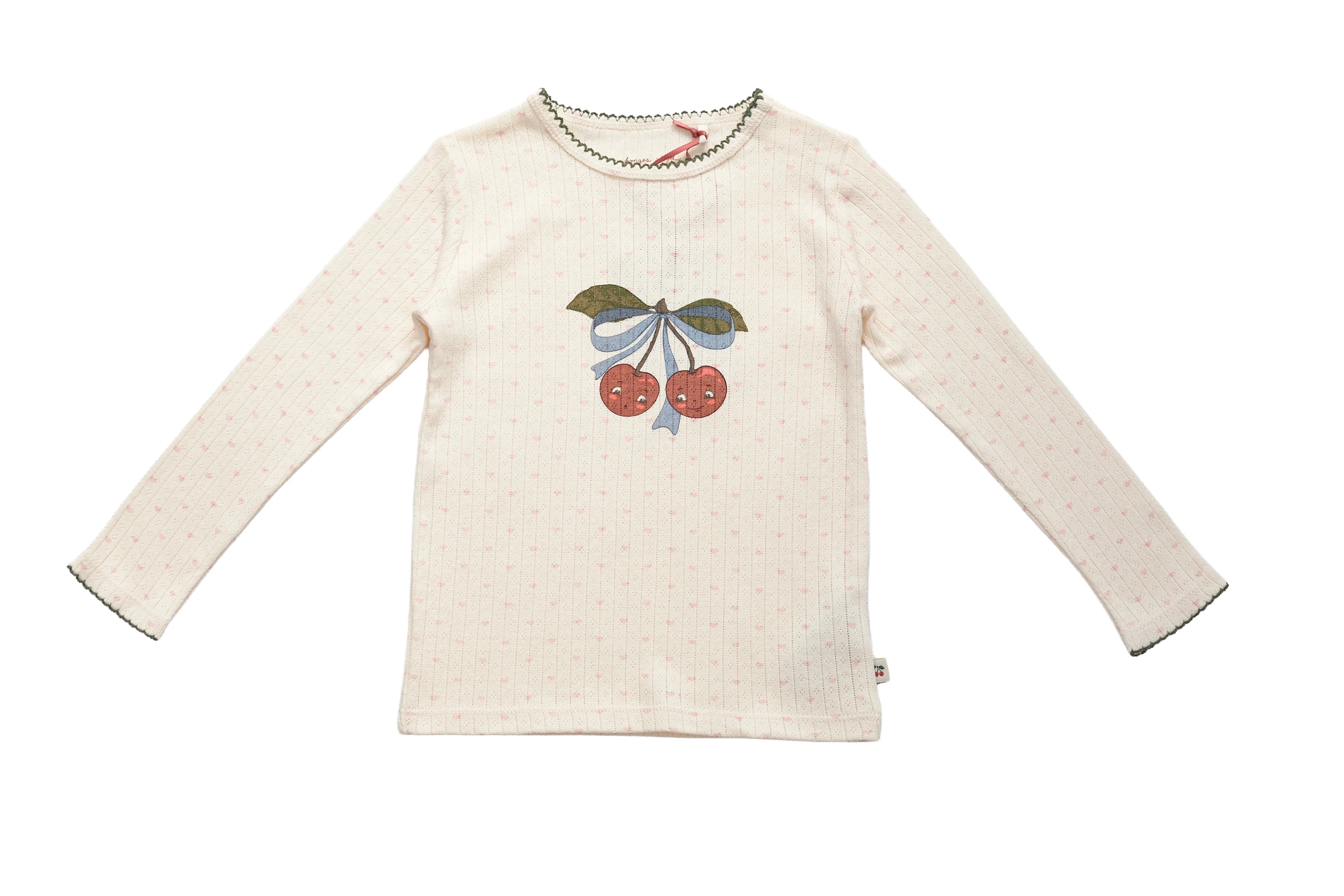 Konges Sløjd Happy Cherry LongSleeve Top, NEW with tag