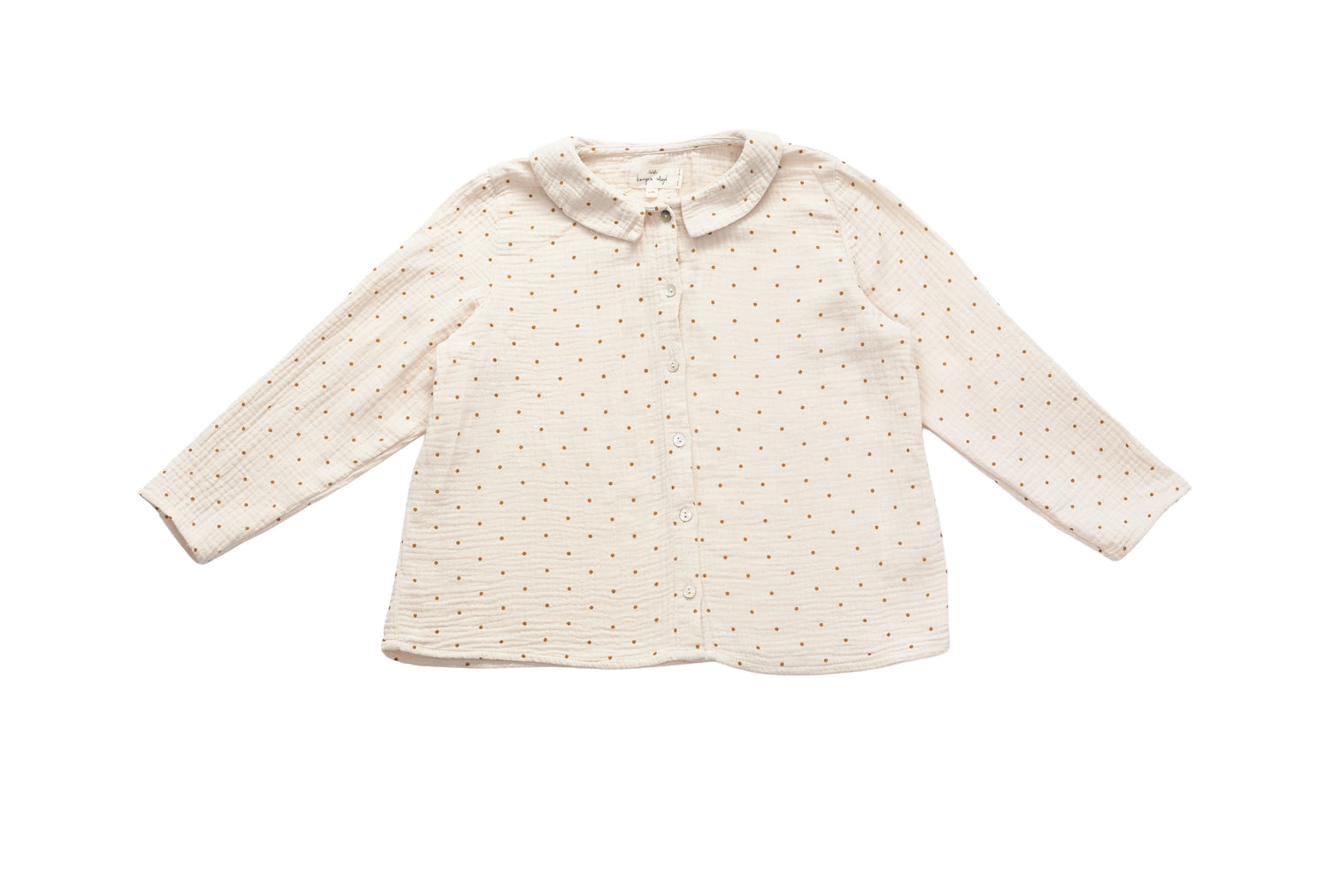 Konges Sløjd Caramel Dot Gauze Blouse