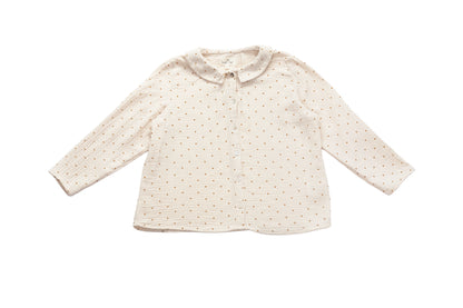 Konges Sløjd Caramel Dot Gauze Blouse