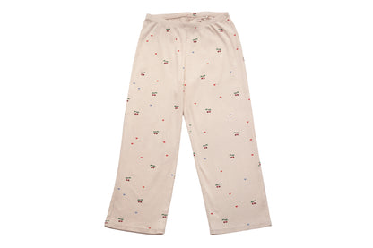 Konges Sløjd Cherry Heart Wide-Leg Pants
