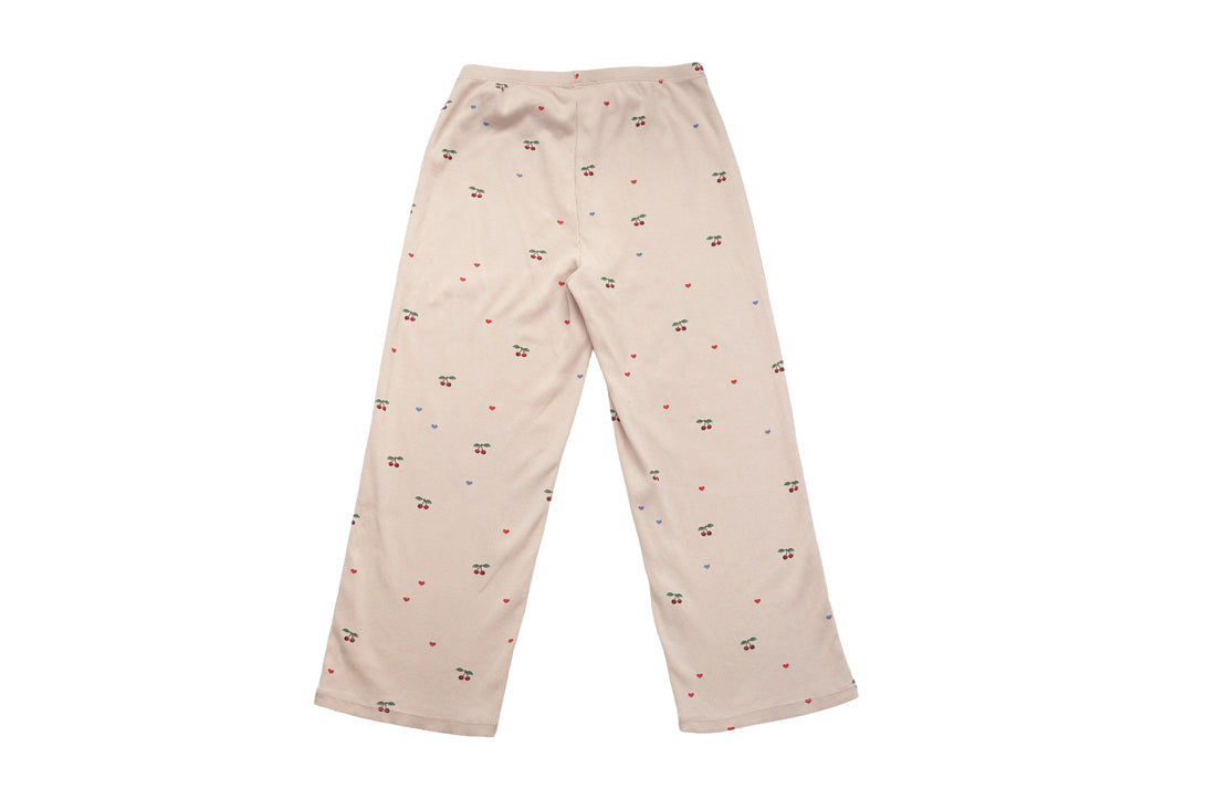 Konges Sløjd Cherry Heart Wide-Leg Pants