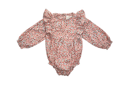 Konges Sløjd Flower Garden Long-Sleeve Bodysuit