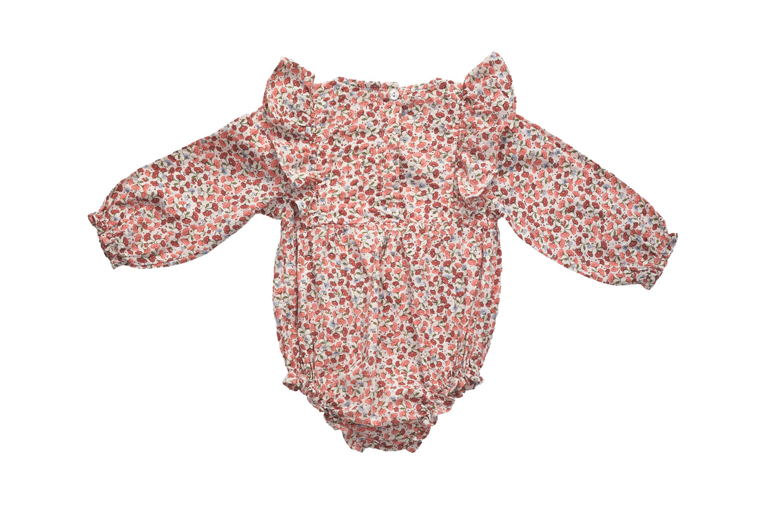 Konges Sløjd Flower Garden Long-Sleeve Bodysuit