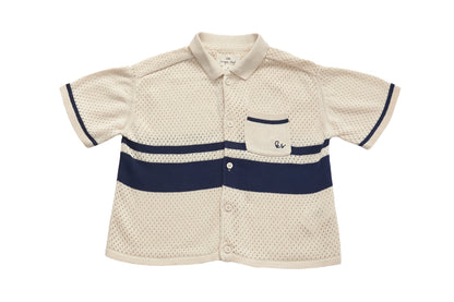 Konges Sløjd Sailor Stripe Knit Polo