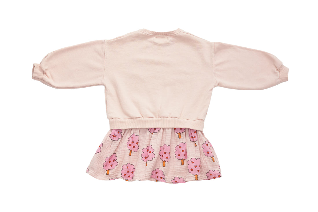 Zara Heart Tree Sweat Dress