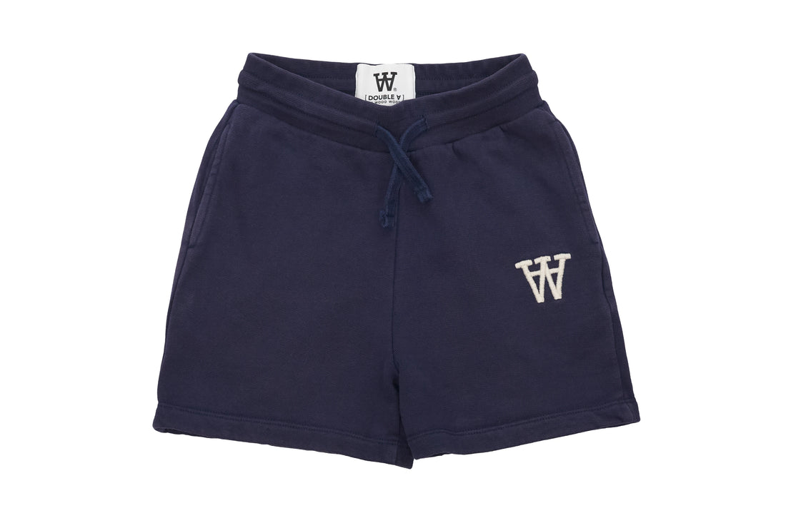 Wood Wood Midnight Navy Sweat Shorts