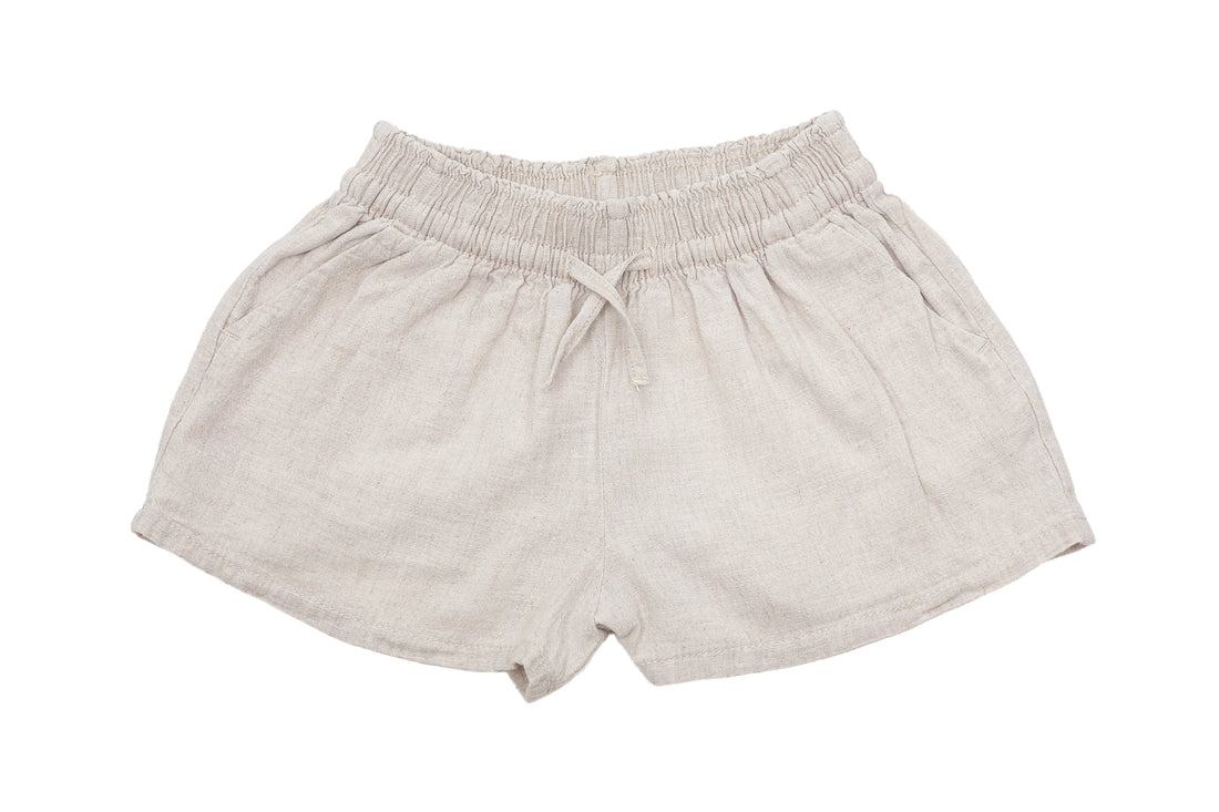 H&amp;M Natural Linen Summer Shorts